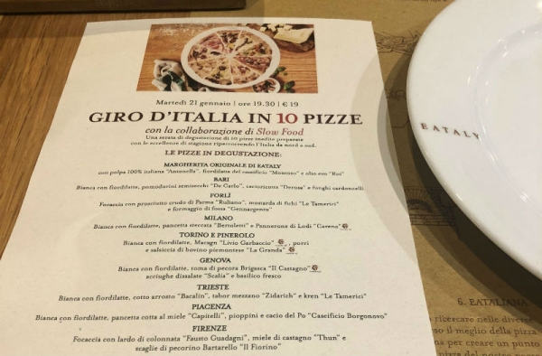 Giro d'Italia in 10 pizze